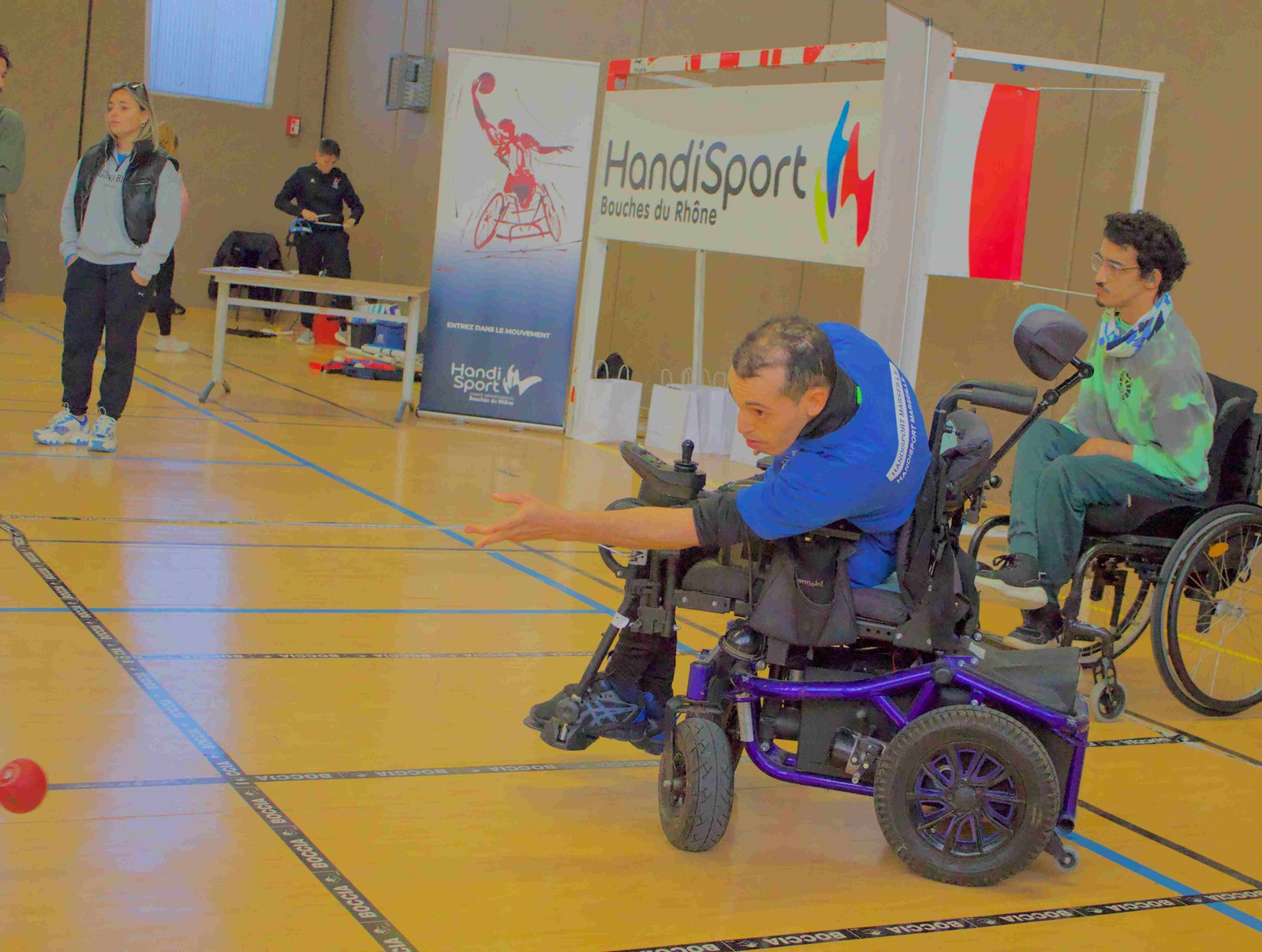Entrainement Boccia